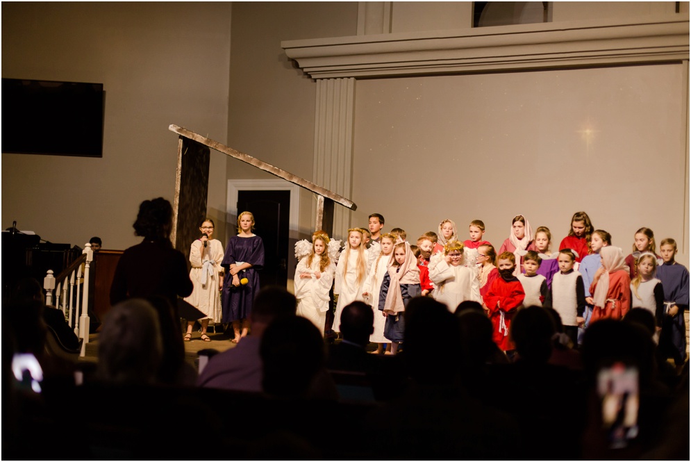 Christmas Play Evening Light Tabernacle