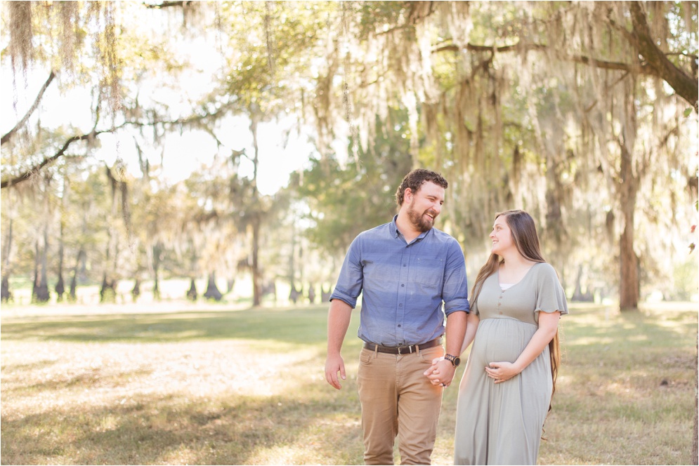 Lake Bistineau Maternity Portraits