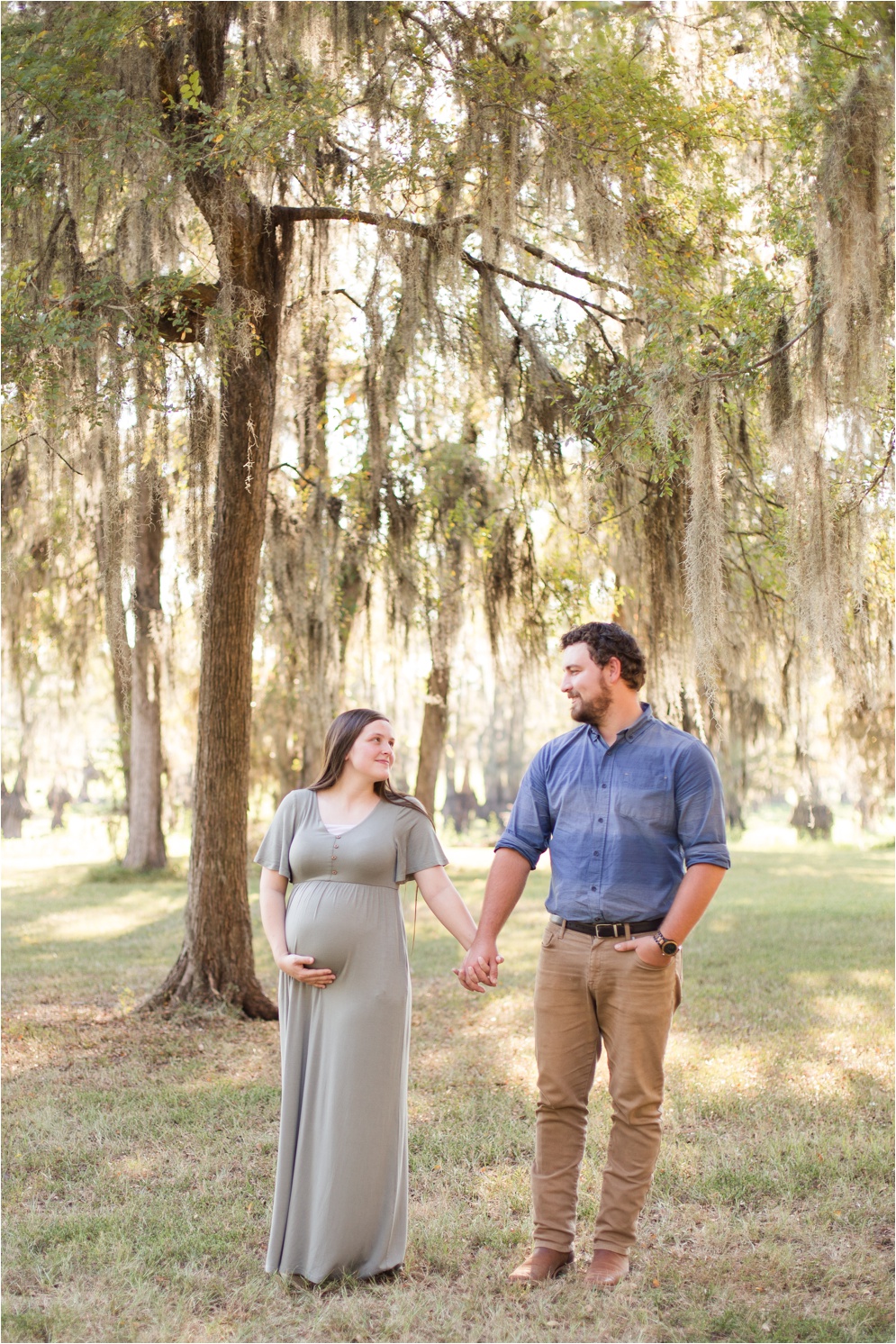 Lake Bistineau Maternity Portraits