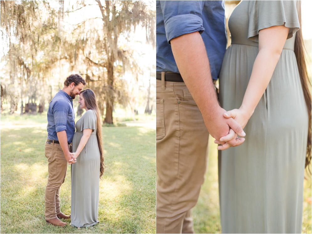Lake Bistineau Maternity Portraits