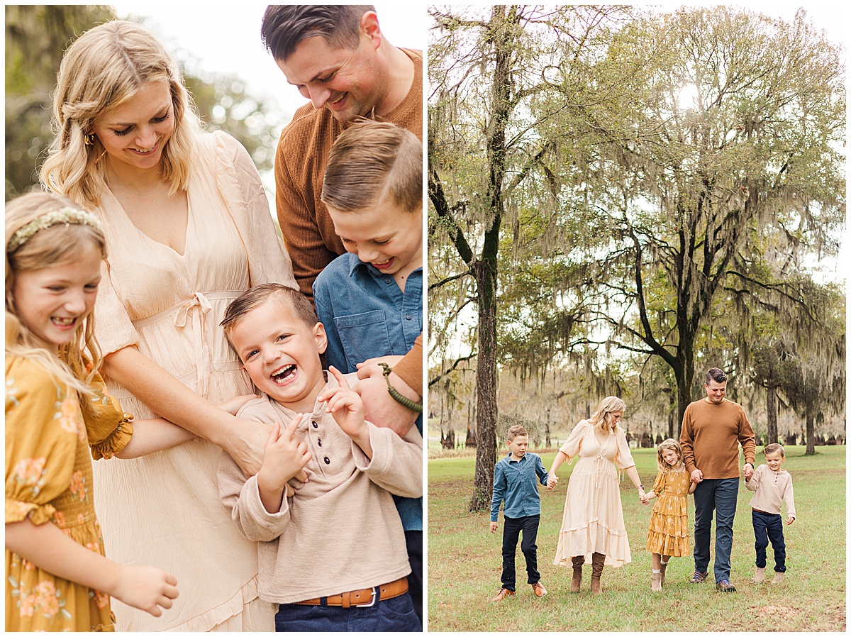 Lake Bistineau family photography