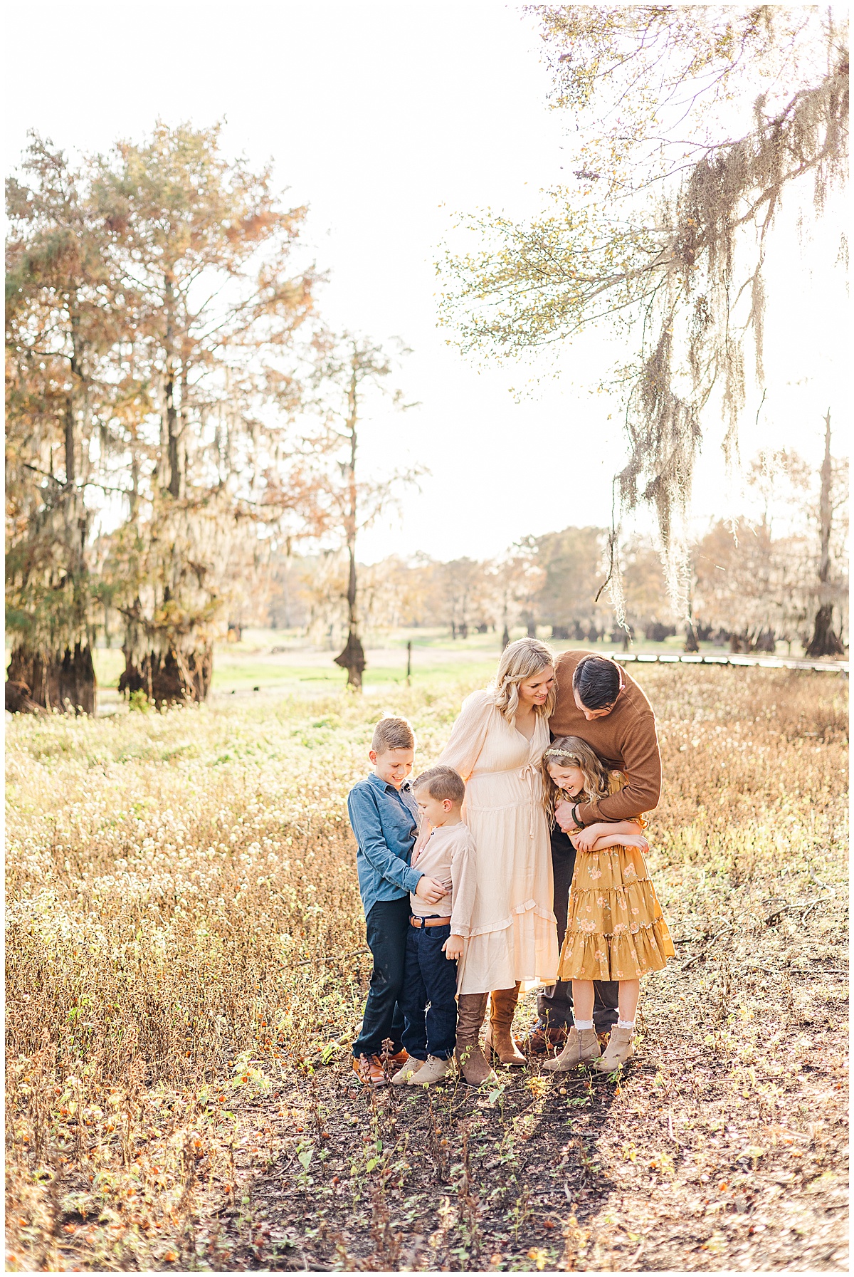 Lake Bistineau family photography