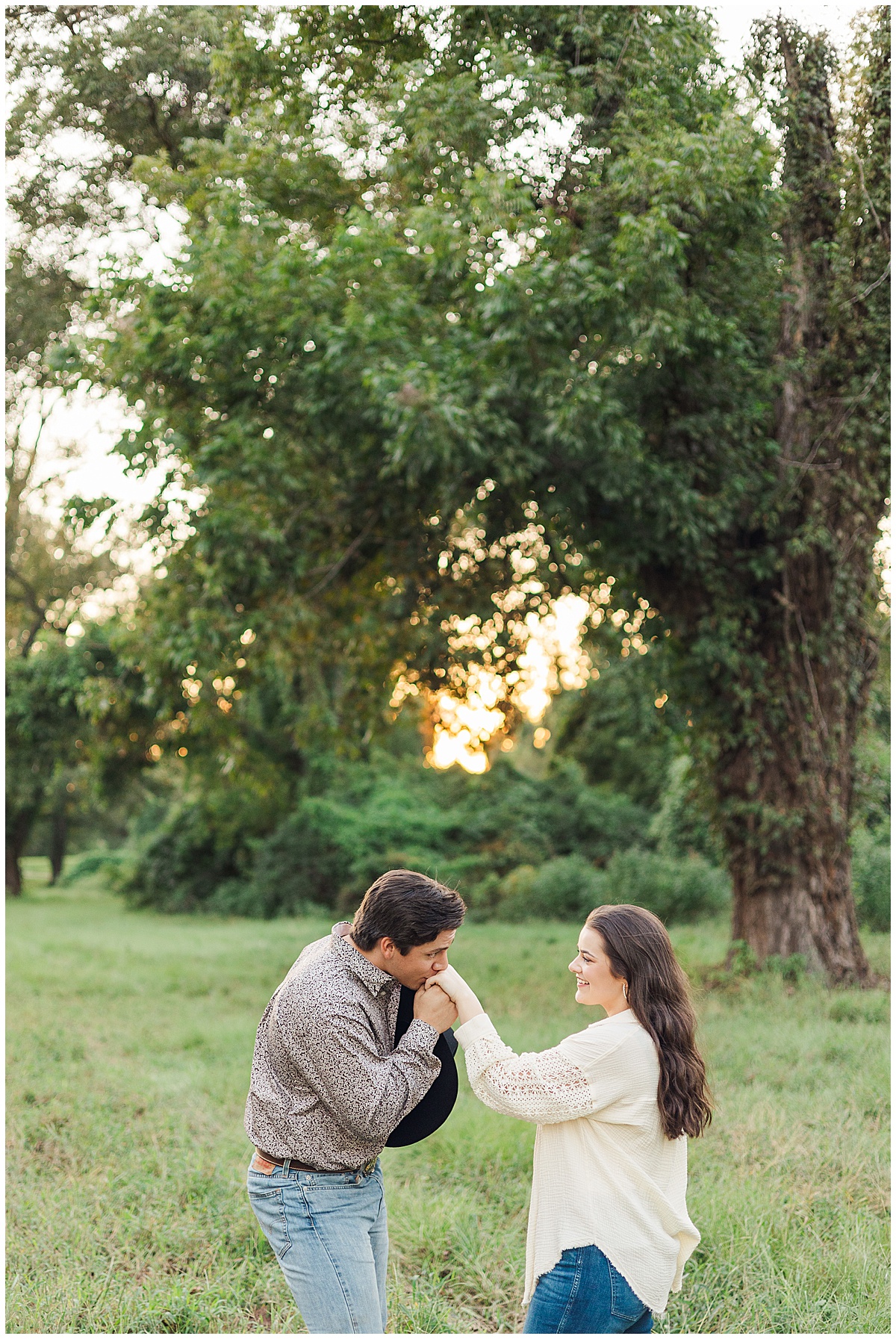 Red River Wildlife Refuce couples photo session
