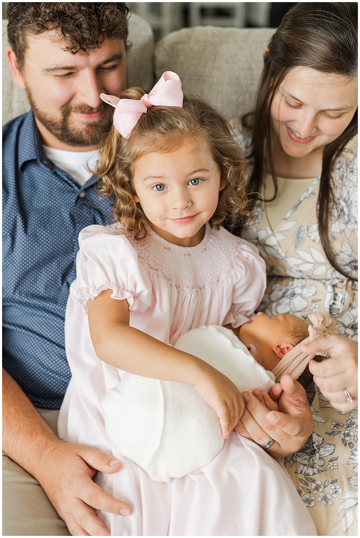 In-Home Newborn Photography Session in North Louisiana