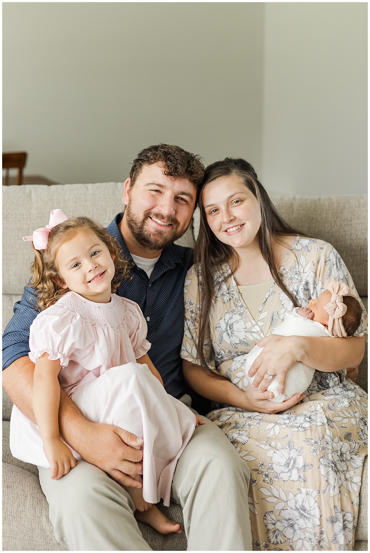 In-Home Newborn Photography Session in North Louisiana