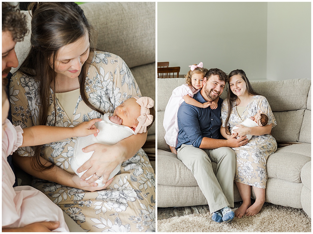 In-Home Newborn Photography Session in North Louisiana