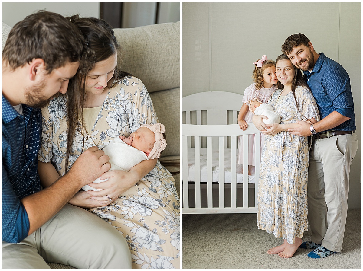 In-Home Newborn Photography Session in North Louisiana