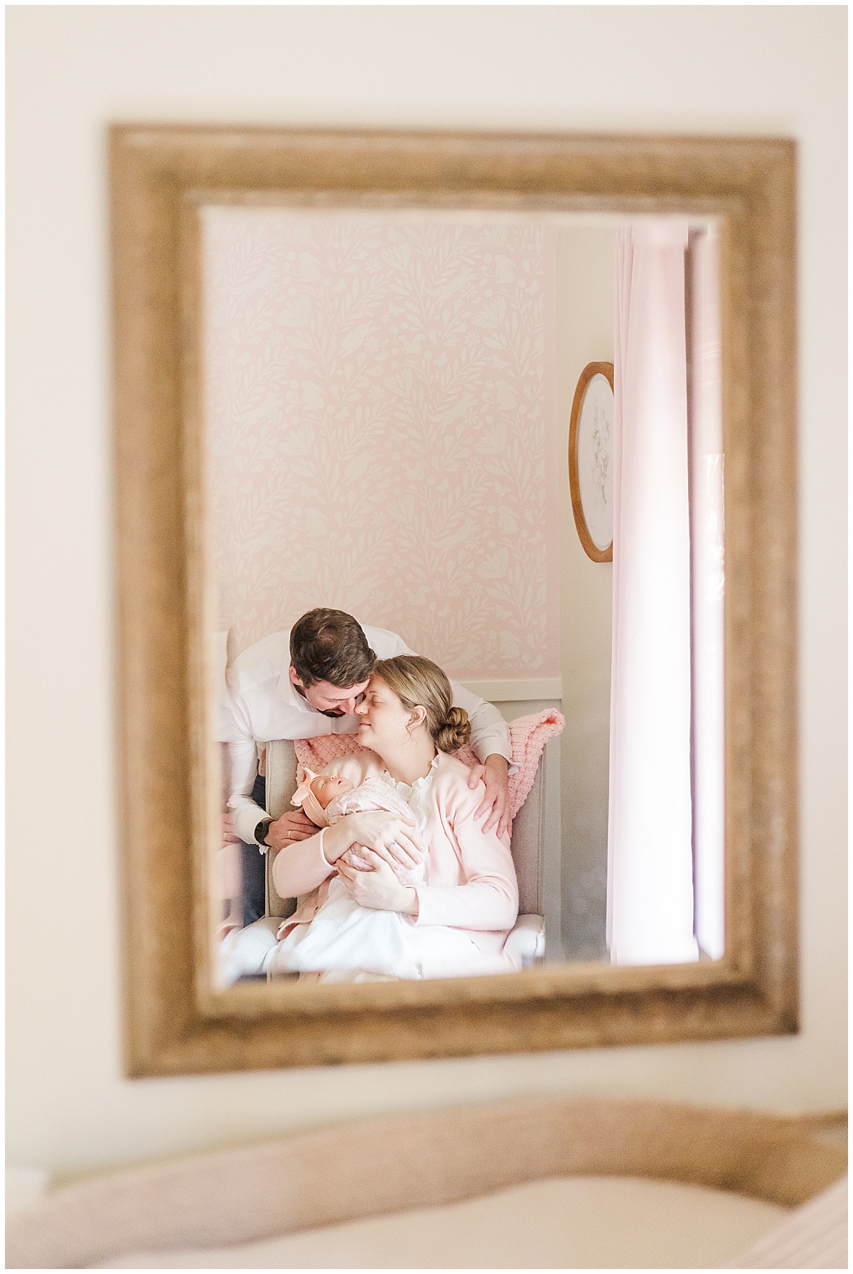 In home newborn session in minden louisiana 