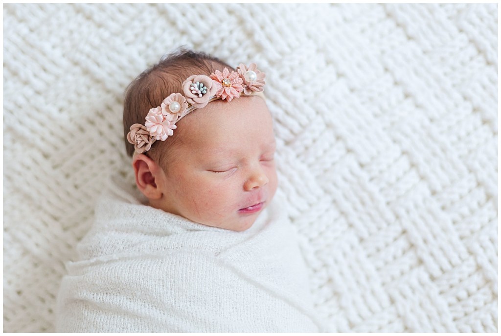 In-Home Newborn Session in Minden, Louisiana Featuring Lizzie&nbsp;Grace