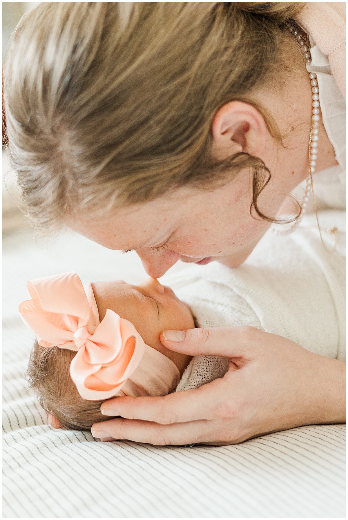 In home newborn session in minden louisiana 